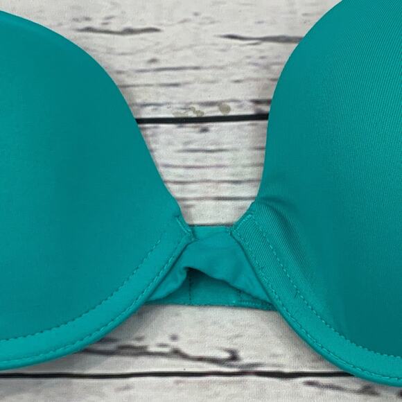 PINK Victoria’s Secret Wear Everyday Demi teal - Picture 4 of 10